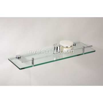 ရေချိုးခန်းနံရံ Mount Chrome Towel Shelf